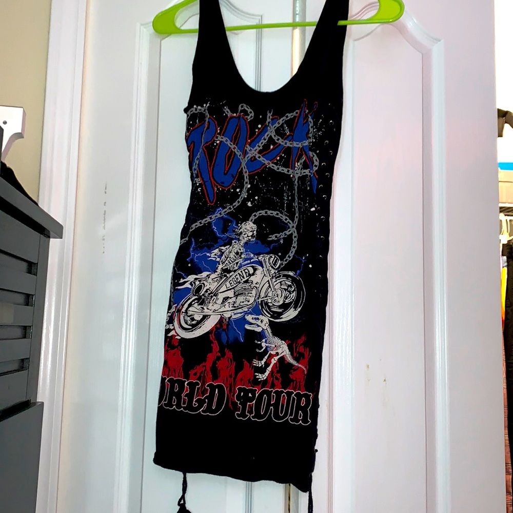 Little Black Rockstar Dress